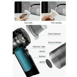 Portable Air Duster Wireless Vacuum Cleaner (CLS-2385828)