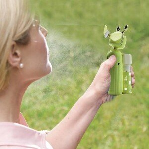Portable Mini Humidifier Rechargeable Mist Spray Fan (Pack of 1) (Green) (CLS-2389676)