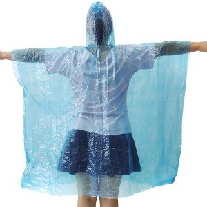 Raincoats Waterproof Rain Poncho in A Ball for Traveling Camping Outdoor (Pack of 5) (CLS-2389416)