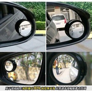 Rear View Mirror- Round Car Rear View Mirror(Set of 2) (CLS1777310)