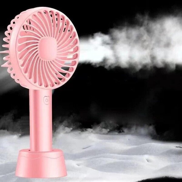 Rechargeable Handheld Mini Hand Fan Battery Operated (Multicolor) (CLS-2390899)