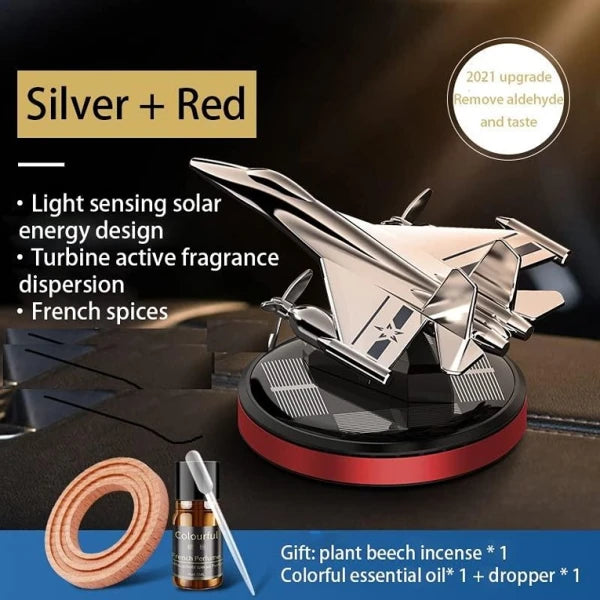 Solar Powered Car Perfume Diffuser/Dispenser | Aeroplane Glider Design (CLS-2386210)