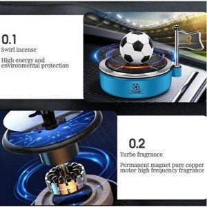 Solar Rotating Football Air Freshener (CLS-2390156)