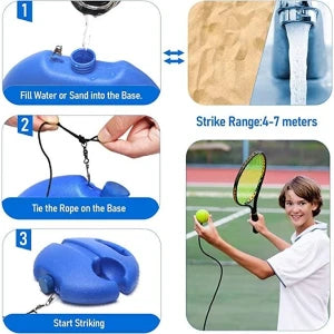 Rebound Ball with String Solo Tennis Training Kit (CLS-2389307)