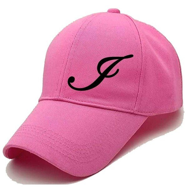 Unisex Plain L Printed Cotton Cap – Pink (KK-2215773)