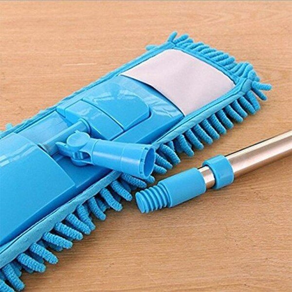 Microfiber Floor Cleaning Mop with Telescopic Long Handle Dry Mop (CS-1443808)