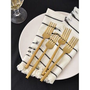 Buy Antique Gold Stainless Steel Cutlery