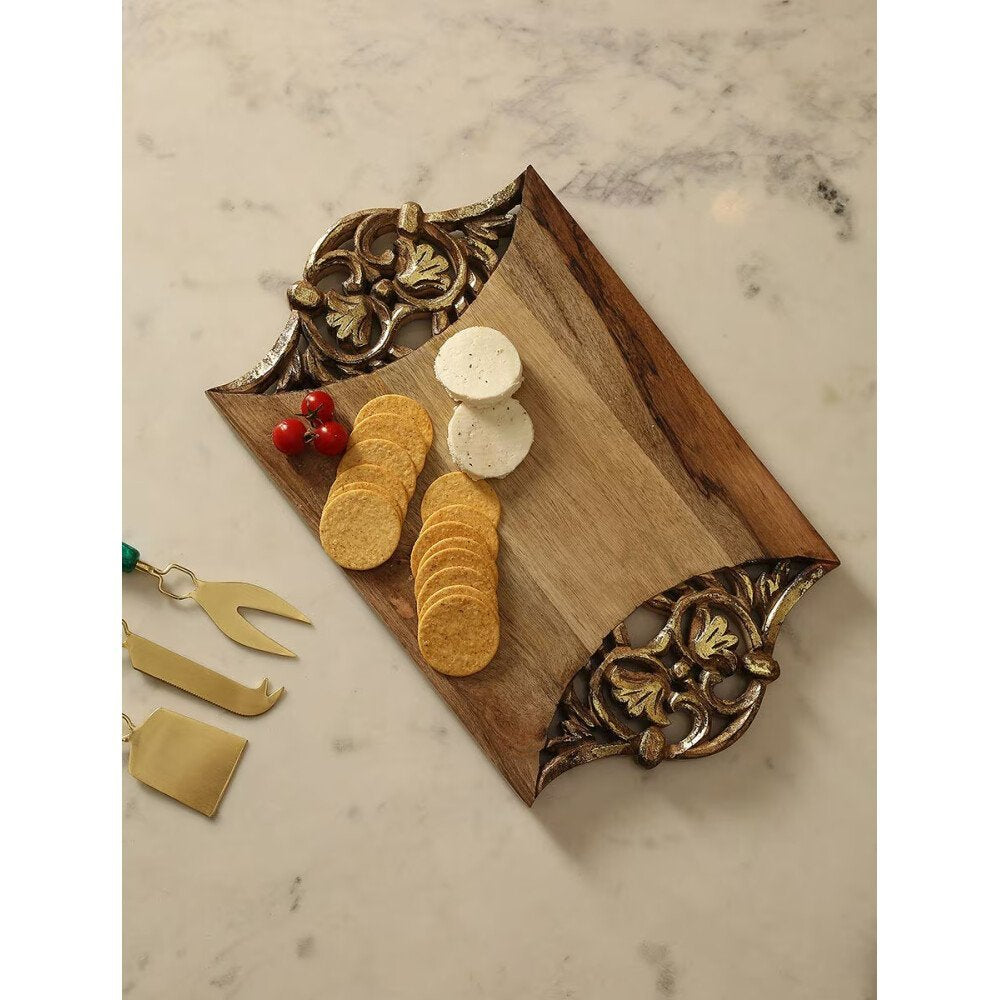 Buy Antique Gold Wood Kitchenware