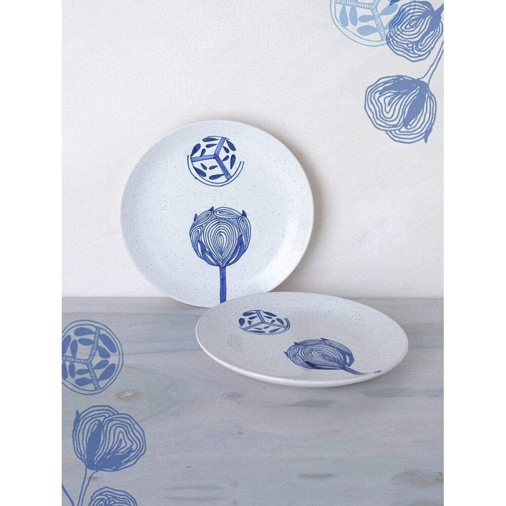 Buy Blue Ceramic Hand Crafted Serveware Plates