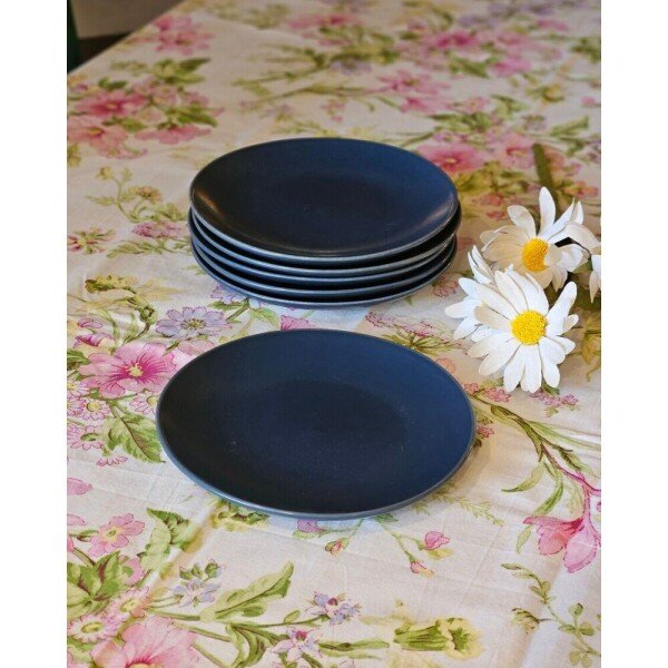 Buy Blue Cotton Table Runner