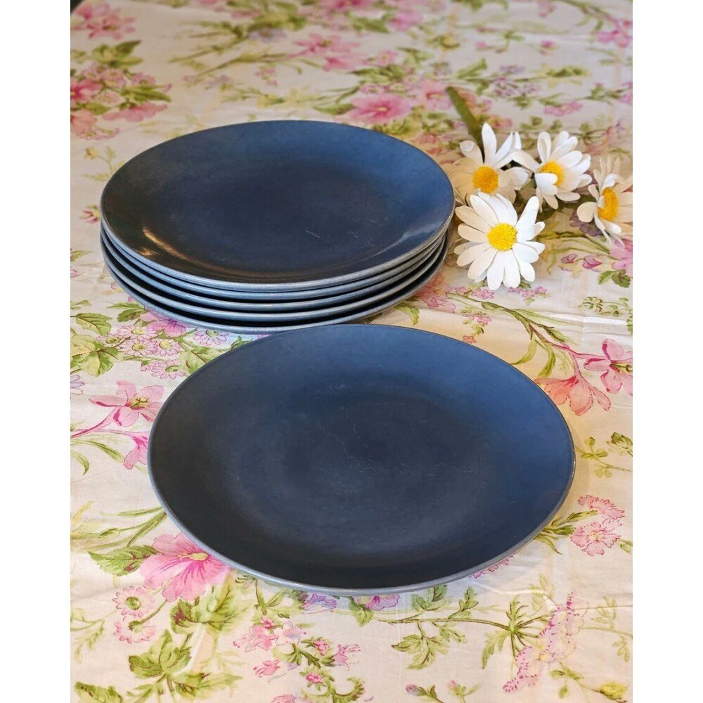 Buy Blue Hand Crafted Ceramic Plates