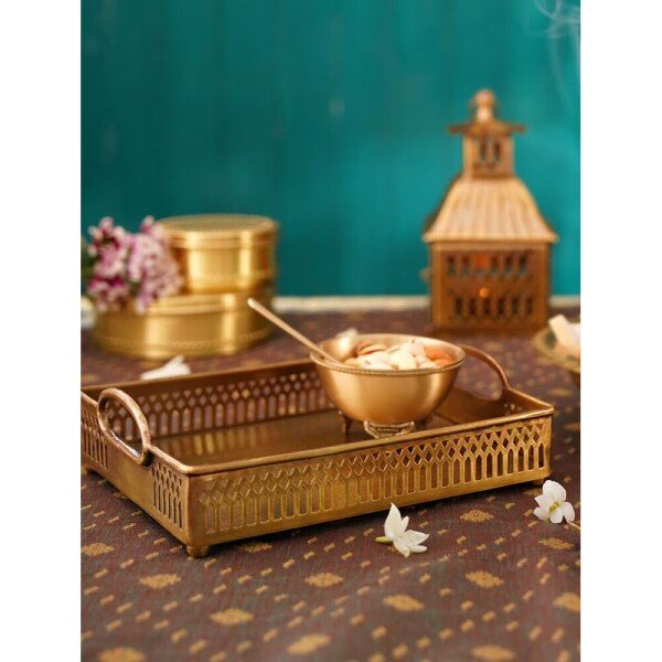 Buy Blue Stainless Steel Printed Storage