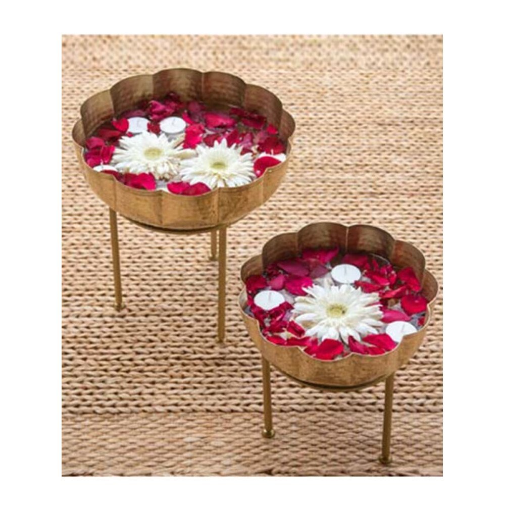 Buy Brass Hand Crafted Brass Carved Bowls