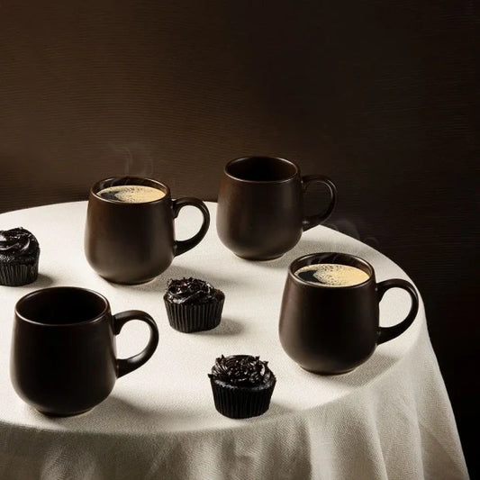 Buy Foggy Sky Set of 4 Mugs-Brown