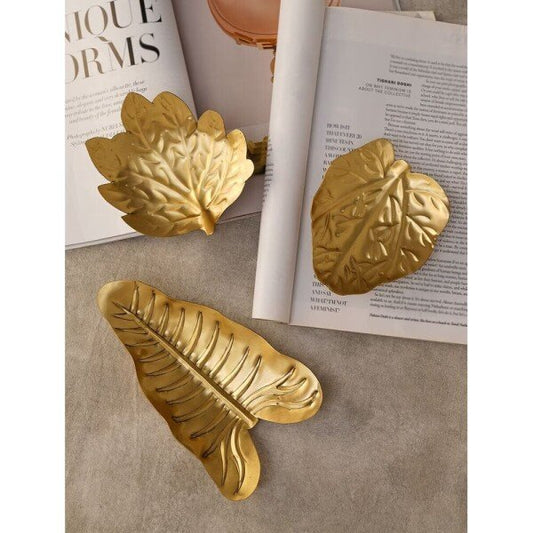 Buy Gold Brass Beaten Plates
