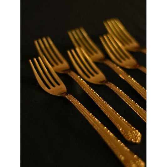 Buy Gold Brass Cutlery