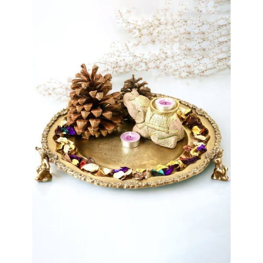Buy Gold Carved Mother Of Pearl Cutlery
