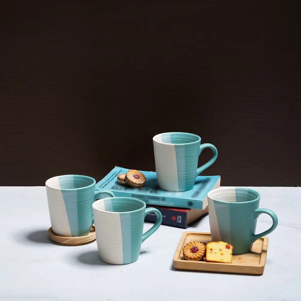 Buy Polychrome Set of 4 Coffee Mugs