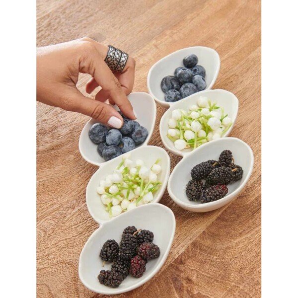 Buy White Hand Crafted Ceramic Bowl