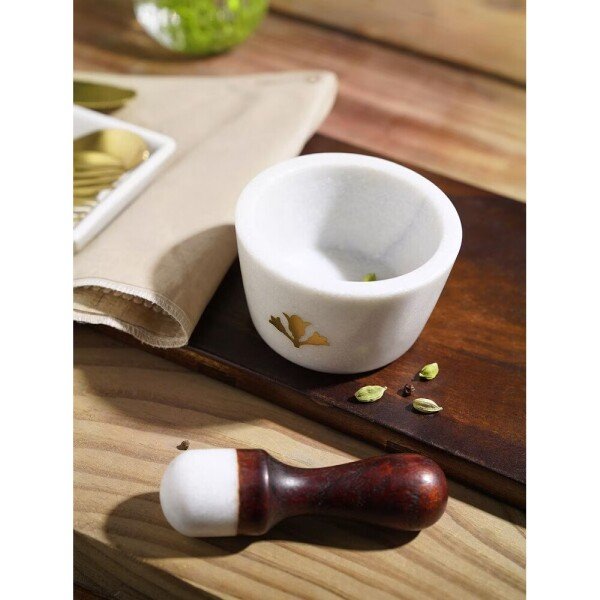 Buy White Marble Hand Crafted Storage