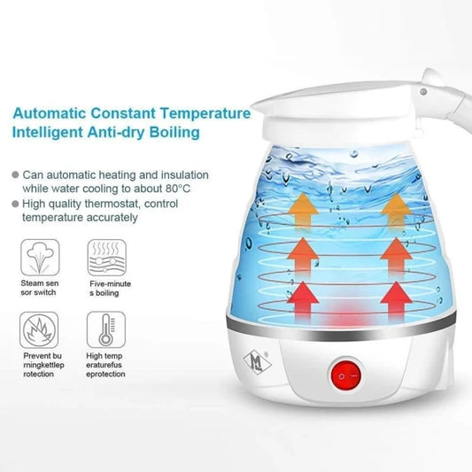 2 in 1 Water Bottle for hot and Cold Drinks with Double Straws and Cover 1000 ml Bottle