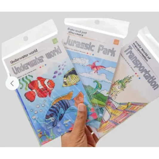 Water Coloring Books (3 pcs)