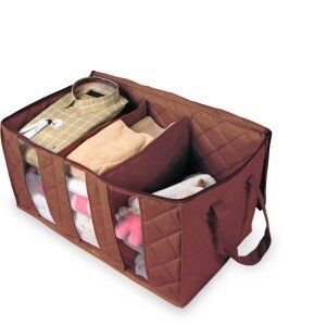 Organizer- 3 Compartment Foldable Storage Box