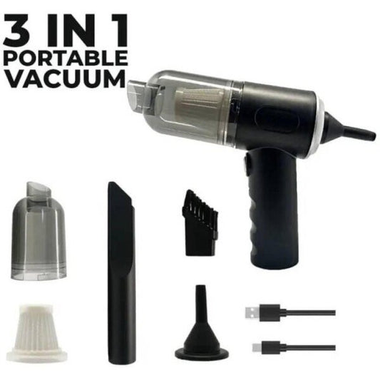 3 in 1 Vacuum Cleaner Dust Collection Car Vacuum Cleaner