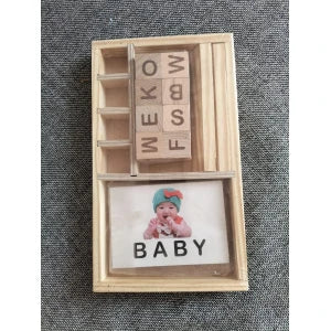 Wooden Blocks Spelling Game