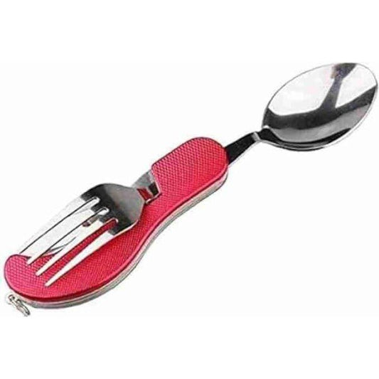 Stainless Steel Spoon Fork Knife Detachable Combo