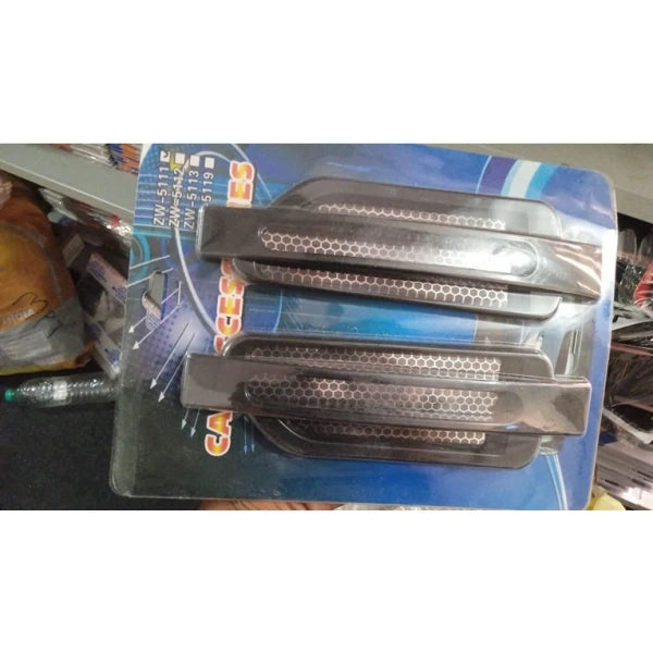 Air Flow Duct Racing Side Scoop Vent Air Flow Sticker Universal for All Cars (Pack of 2) (CLS2391746)