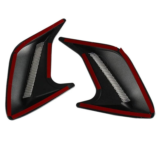 Air Flow Duct Racing Side Scoop Vent Air Flow Sticker Universal for All Cars (Pack of 2) (CLS-2391747)