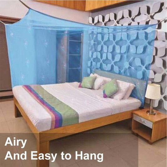 Blue Mosquito Net for Double Bed (CLS-2390177)