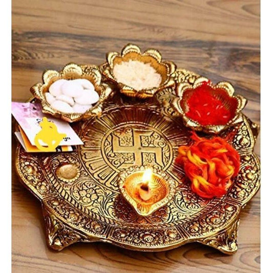 Decorative Pooja Thali (CS-1409567)