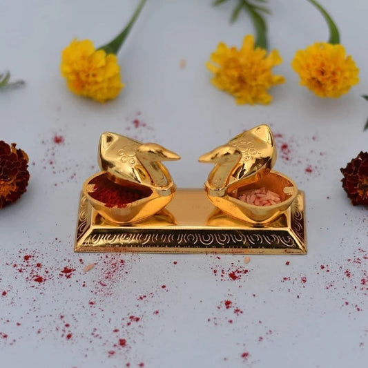 Golden Duck Kumkum Box (CS-2377452)