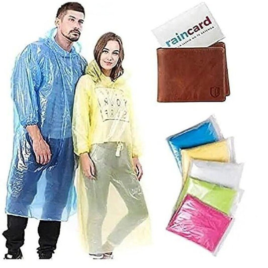 Knee -Length solid color Rain card pack of – 2 (CLS-2332461)