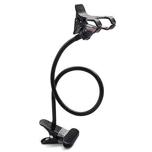 Lazy Stand Mobile Phone Mount Super Flexible Durable Strong Grip Stand 360 Degree Rotation- (Black) (CLS-2391311)
