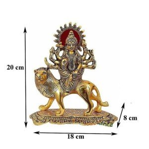 Oxide Metal Decorative Meenakari Jai Shree Krishna Basuri Metallic Key Holder with 3 Hooks-Hangers Showpiece