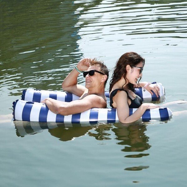 Multifunction Inflatable Water Hammock Floating Bed 1-2 Person Beach Float (CLS-2388698)