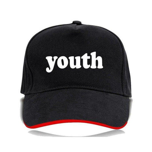 Plain Youth Unisex Cap – Black (KK-2263763)
