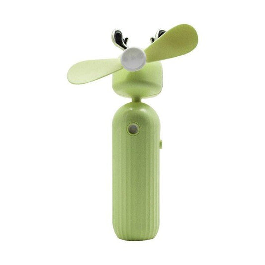 Portable Mini Humidifier Rechargeable Mist Spray Fan (Pack of 1) (Green) (CLS-2389676)