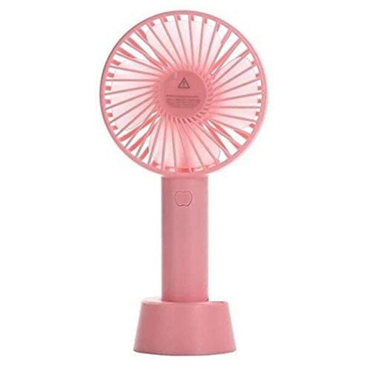 Rechargeable Handheld Mini Hand Fan Battery Operated (Multicolor) (CLS-2390899)