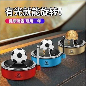 Solar Rotating Football Air Freshener (CLS-2390156)