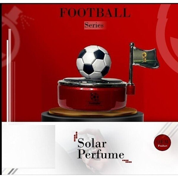 Solar Rotating Football Air Freshener (CLS-2390156)