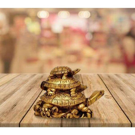 Three Tiered Turtle Tortoise Family For Home Décor – 12 cm (CS-2357312)
