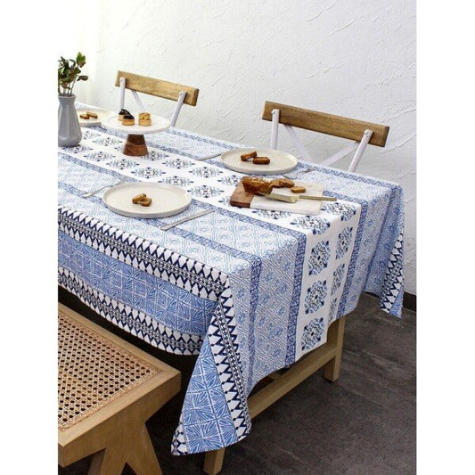 Buy Blue Enamel Mango Wood Cutlery
