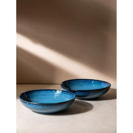 Buy Blue Hand Crafted Stoneware Bowls
