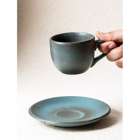 Buy Blue Hand Crafted Studio Pottery Cup