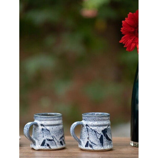 Buy Blue Hand Crafted Studio Pottery Cup