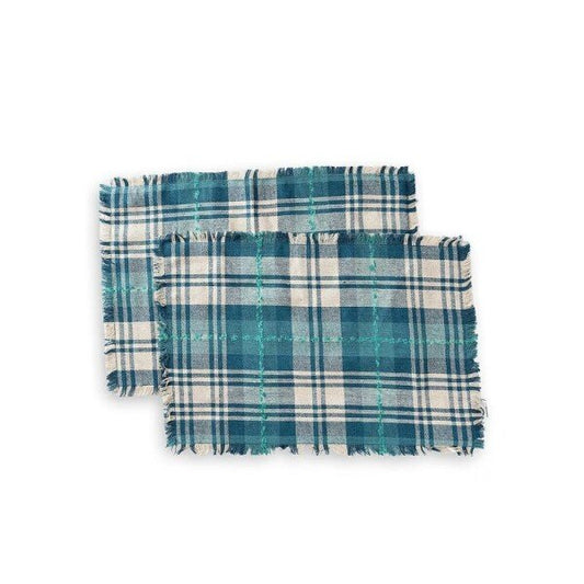 Buy Blue Viscose Printed Rectangle Table Runner